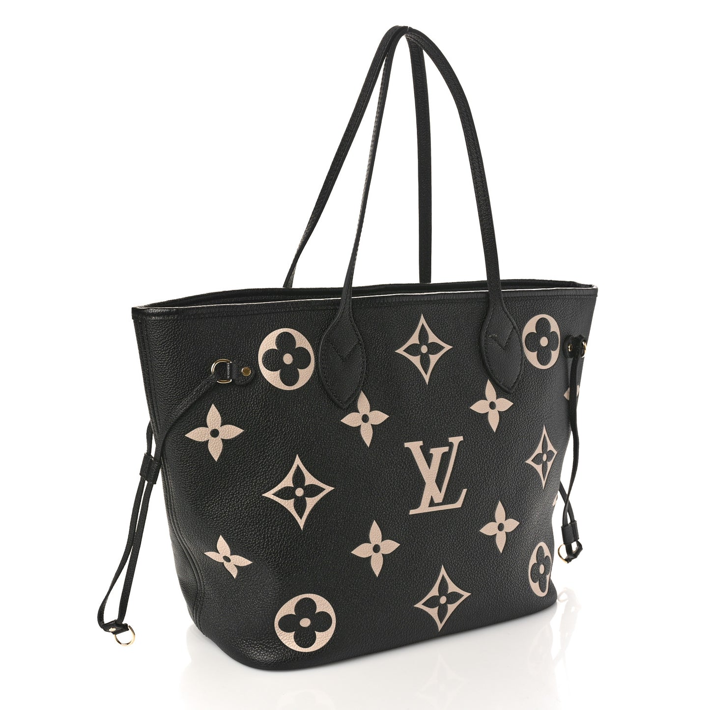 Empreinte Monogram Giant Neverfull MM Black Beige