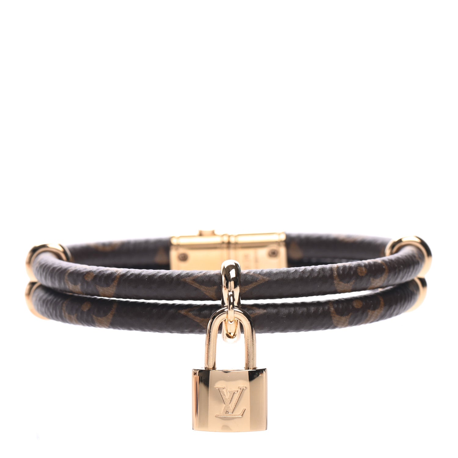 Louis Vuitton Monogram Keep It Twice Bracelet 17 1 of 6