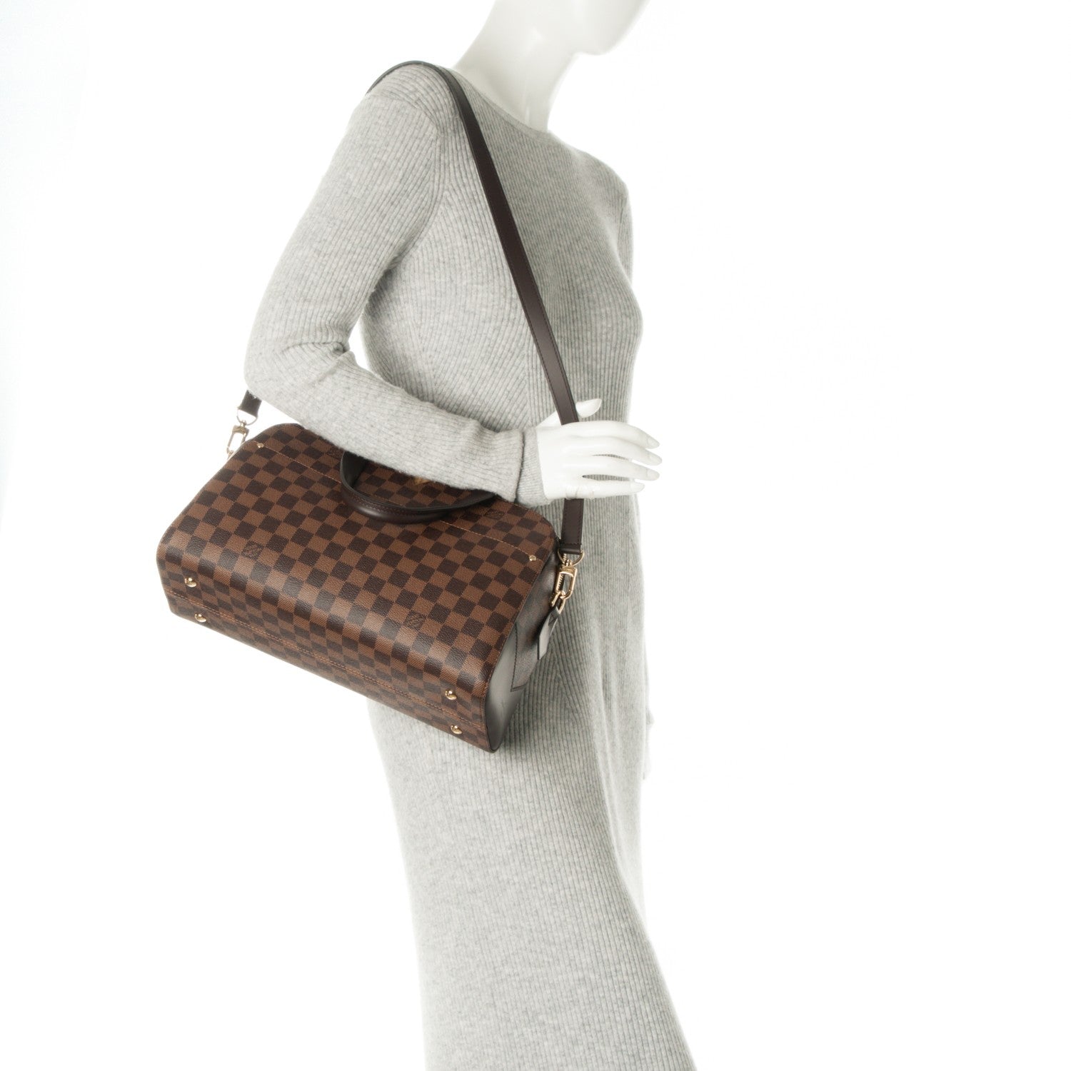 Louis Vuitton Damier Ebene Kensington Bowling Bag 2 of 8