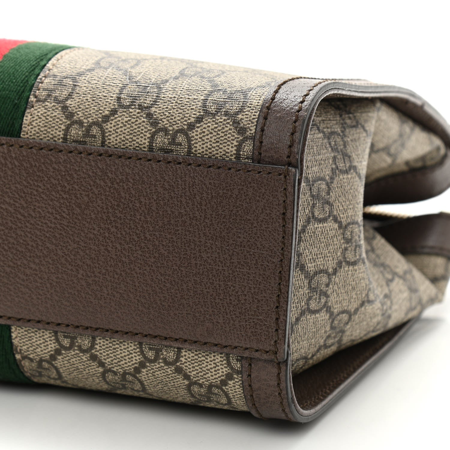 Gucci GG Supreme Monogram Small Ophidia Tote Bag Brown 9 of 9