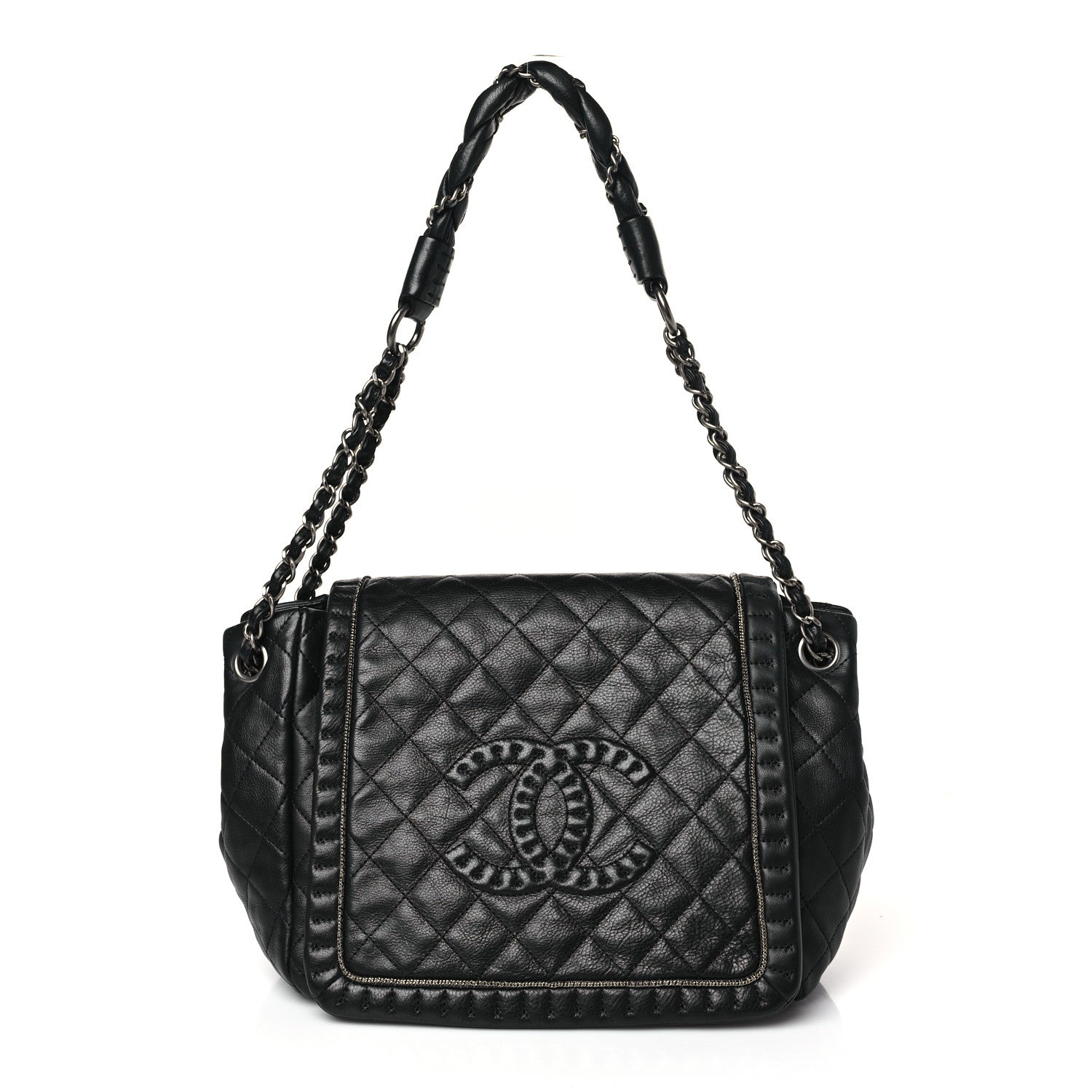 Chanel Calfskin Quilted Istanbul Accordion Flap Black 1 of 9