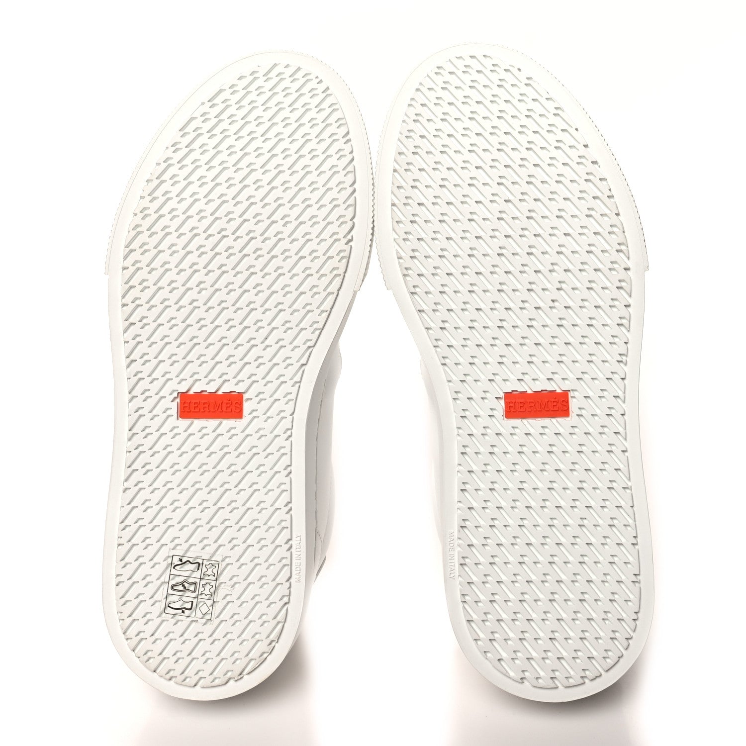 Hermes Calfskin Day Sneakers 36 White 5 of 9