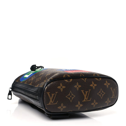 Louis Vuitton Monogram Chalk Sling Bag Marron 4 of 10