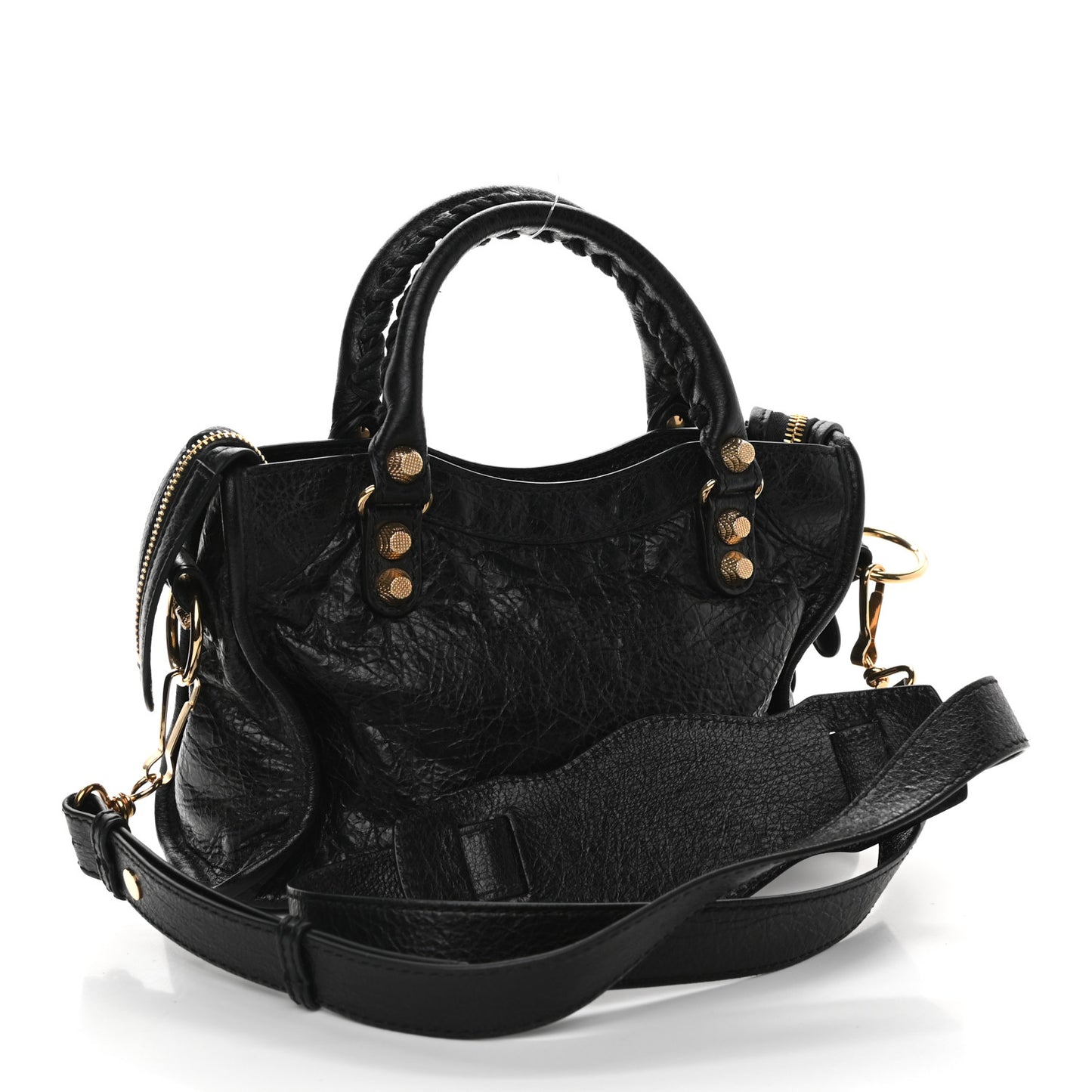 Agneau Giant 12 Gold Hardware Mini City Black