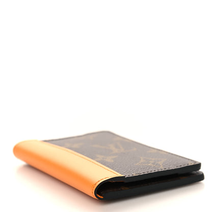 Louis Vuitton Monogram Macassar Pocket Organizer NM Safran Yellow 4 of 7