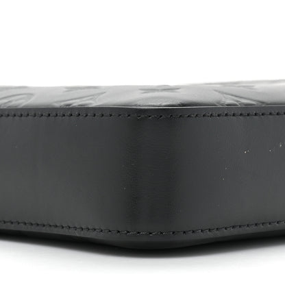 Louis Vuitton Calfskin Monogram Shadow Duo Messenger Black 9 of 11