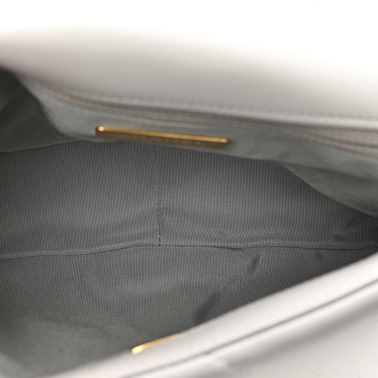 Chanel Goatskin Quilted Medium Chanel 19 Flap Grey 6 of 11