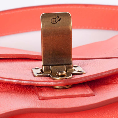 Proenza Schouler Lambskin PS1 Medium Satchel Neon Coral 6 of 11