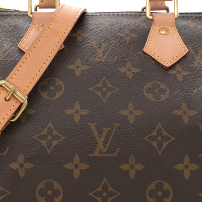 Louis Vuitton Monogram Speedy Bandouliere 25 8 of 13