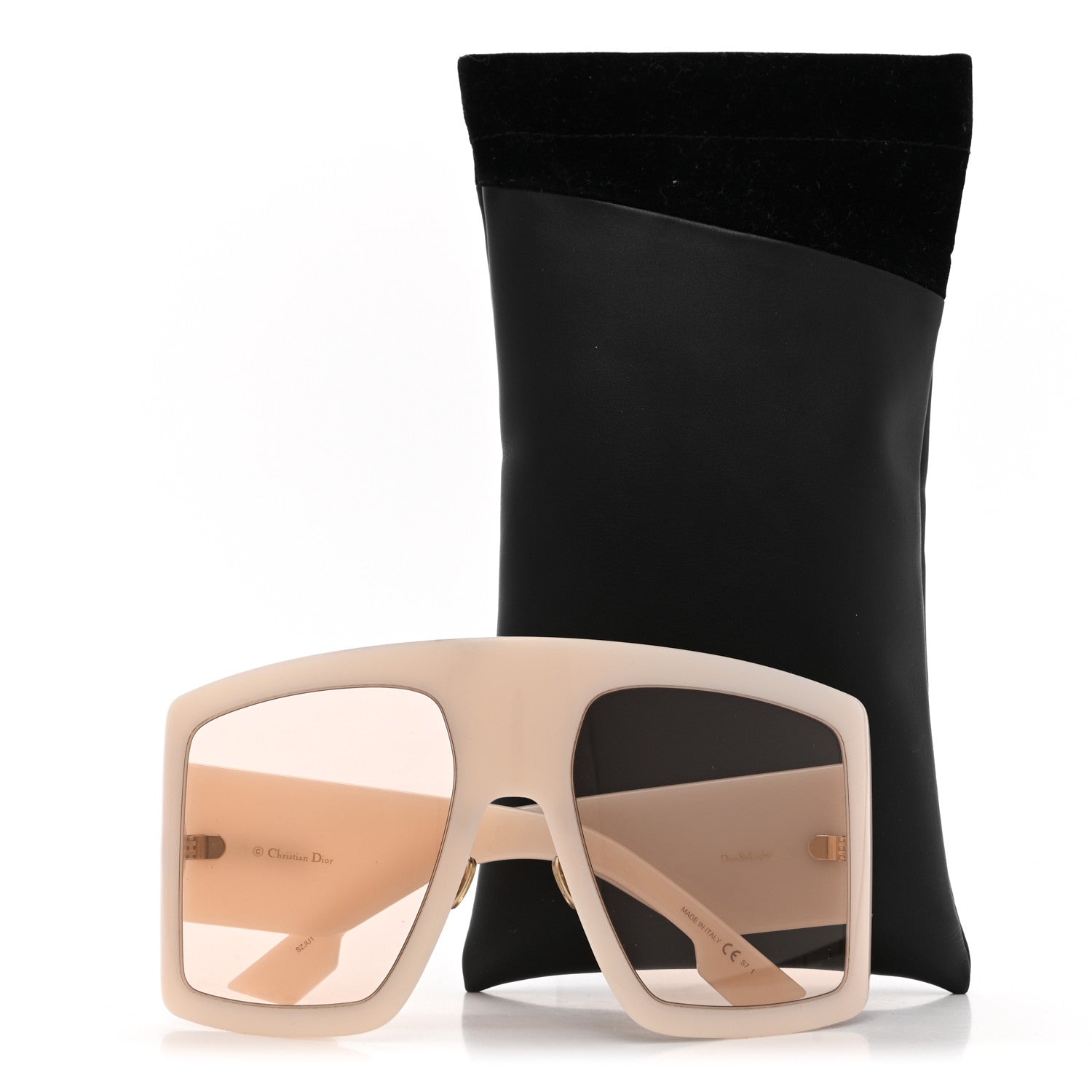 Christian Dior Acetate DiorSo Light 1 Shield Sunglasses Pink 9 of 9