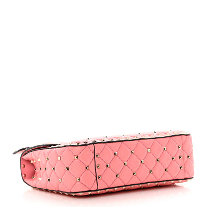 Valentino Garavani Nappa Medium Rockstud Spike Shoulder Bag Paradise Rose 4 of 11