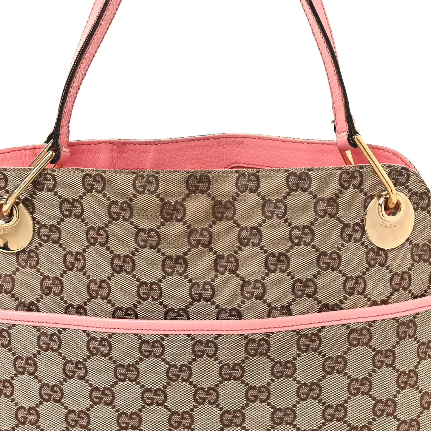 Monogram Medium Eclipse Shoulder Bag Pink