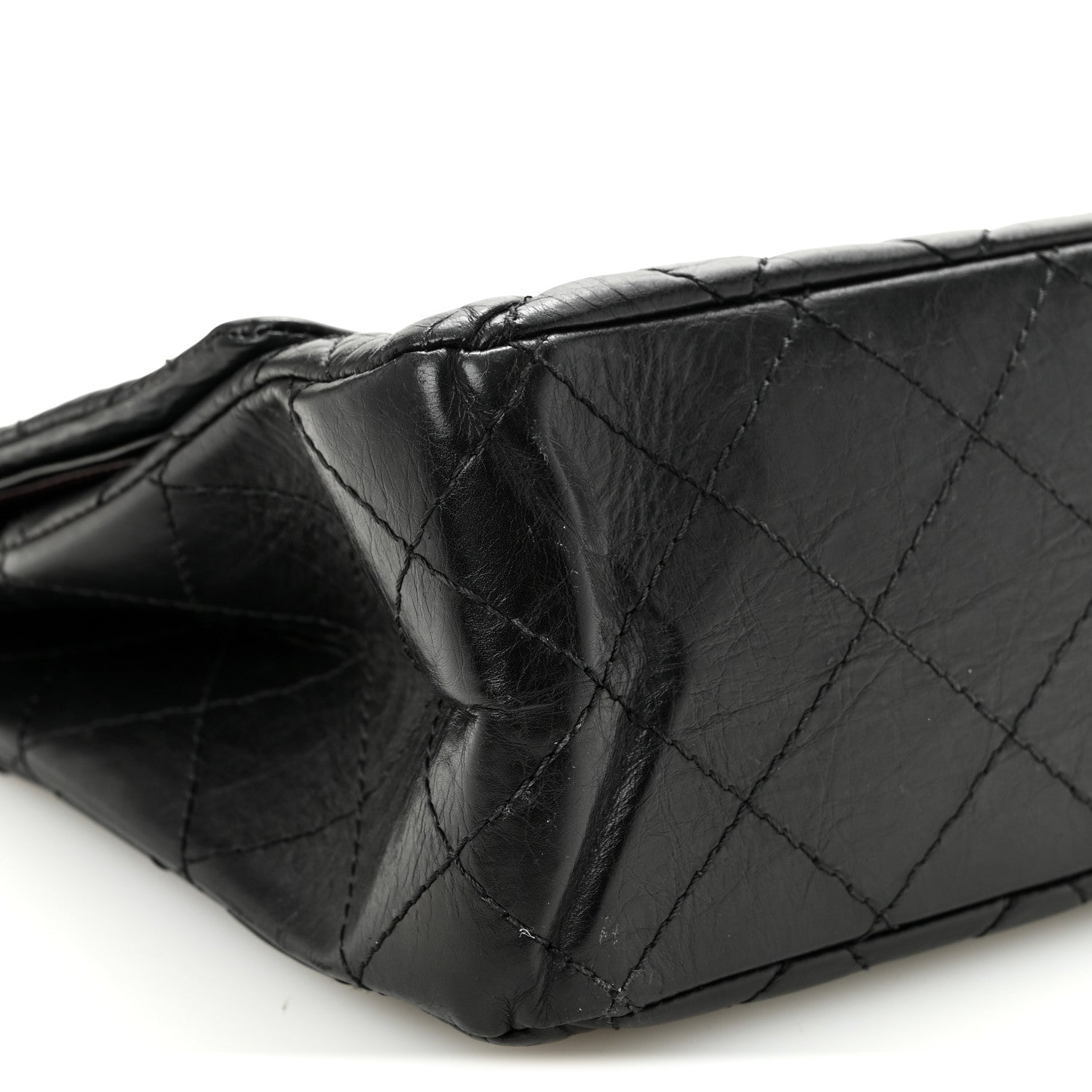 Chanel Aged Calfskin Quilted 2.55 Reissue 227 Flap Black 9 of 10