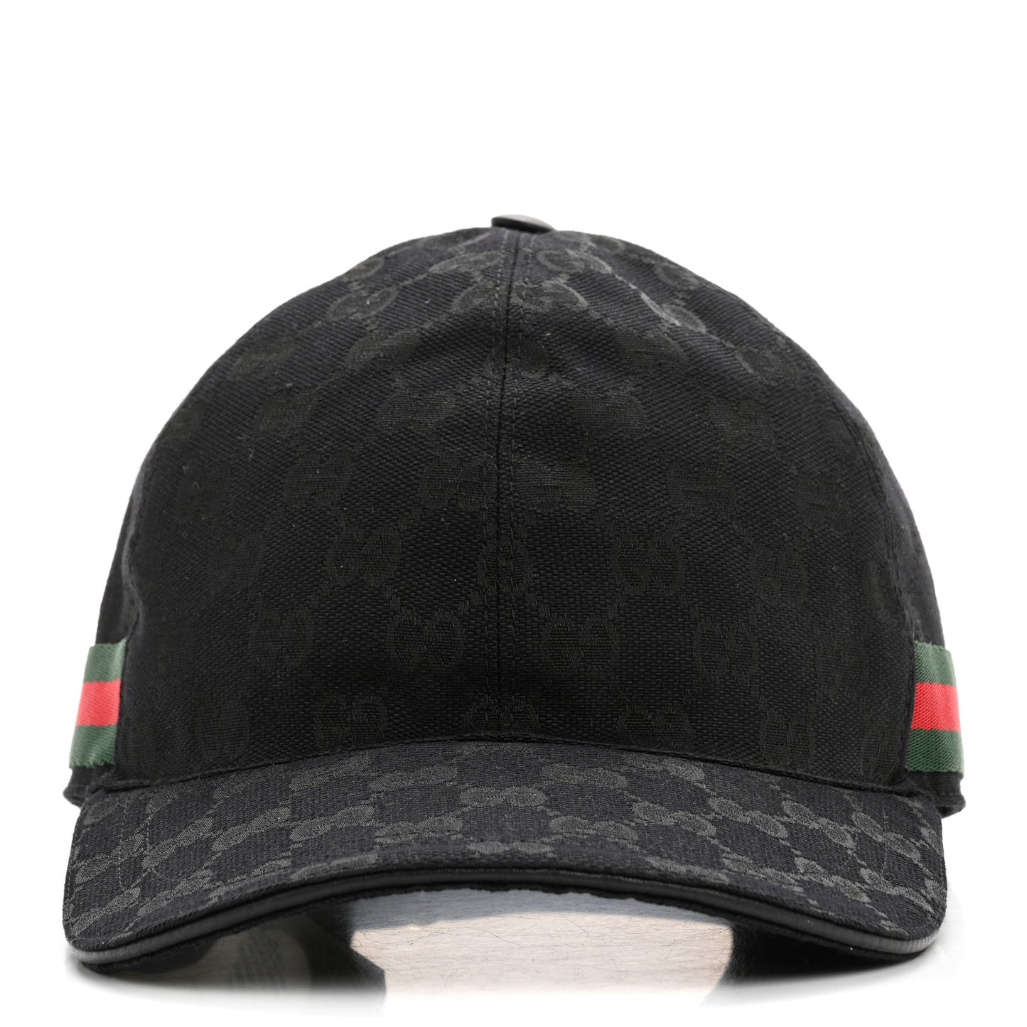 Monogram Web Baseball Hat S Black