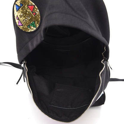 Saint Laurent Canvas Multi Patch Hunting Backpack Black 6 of 10