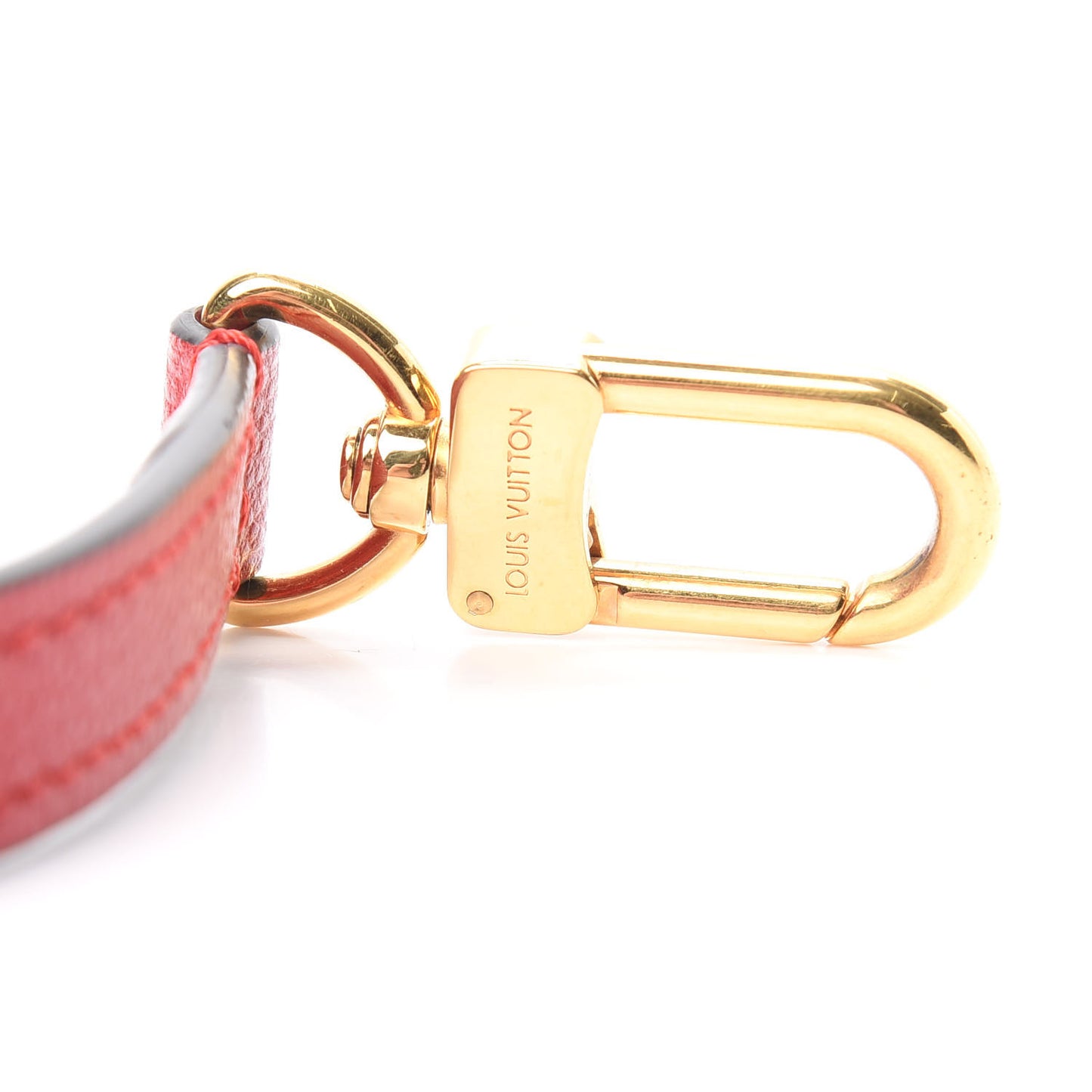 Calfskin Spontini Shoulder Strap Red