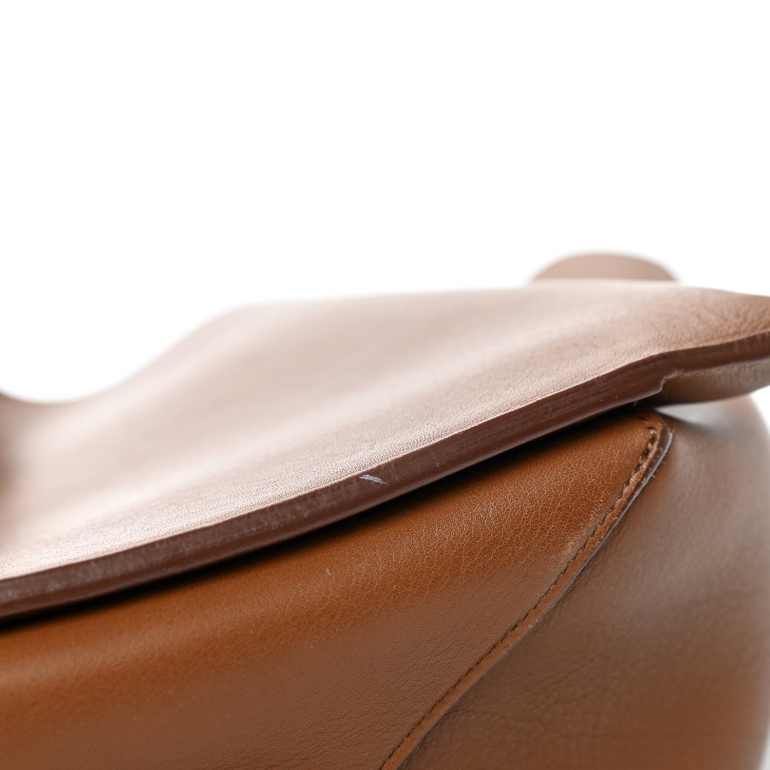 Celine Calfskin Medium Tri-Fold Bag Taupe 8 of 12