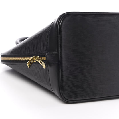 Louis Vuitton Epi Alma PM Black 9 of 17