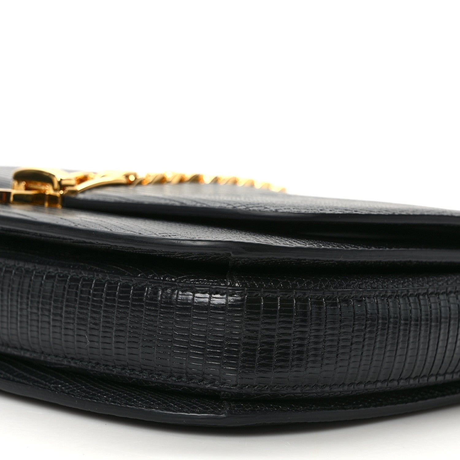 Gucci Azalea Calfskin Small Sylvie 1969 Flap Messenger Bag Black 11 of 13