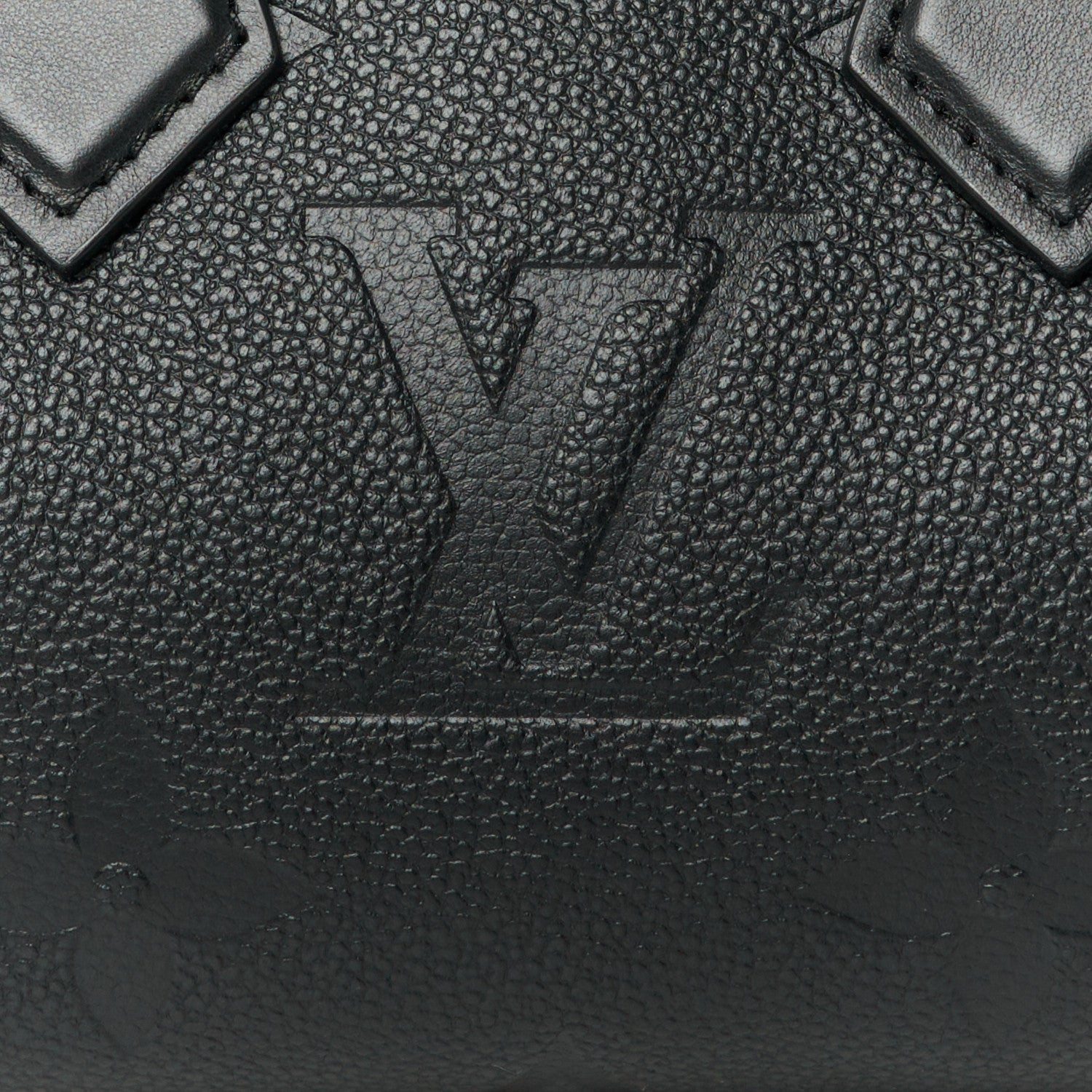 Louis Vuitton Empreinte Monogram Giant Speedy Bandouliere 20 Black 10 of 13