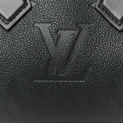 Louis Vuitton Empreinte Monogram Giant Speedy Bandouliere 20 Black 10 of 13