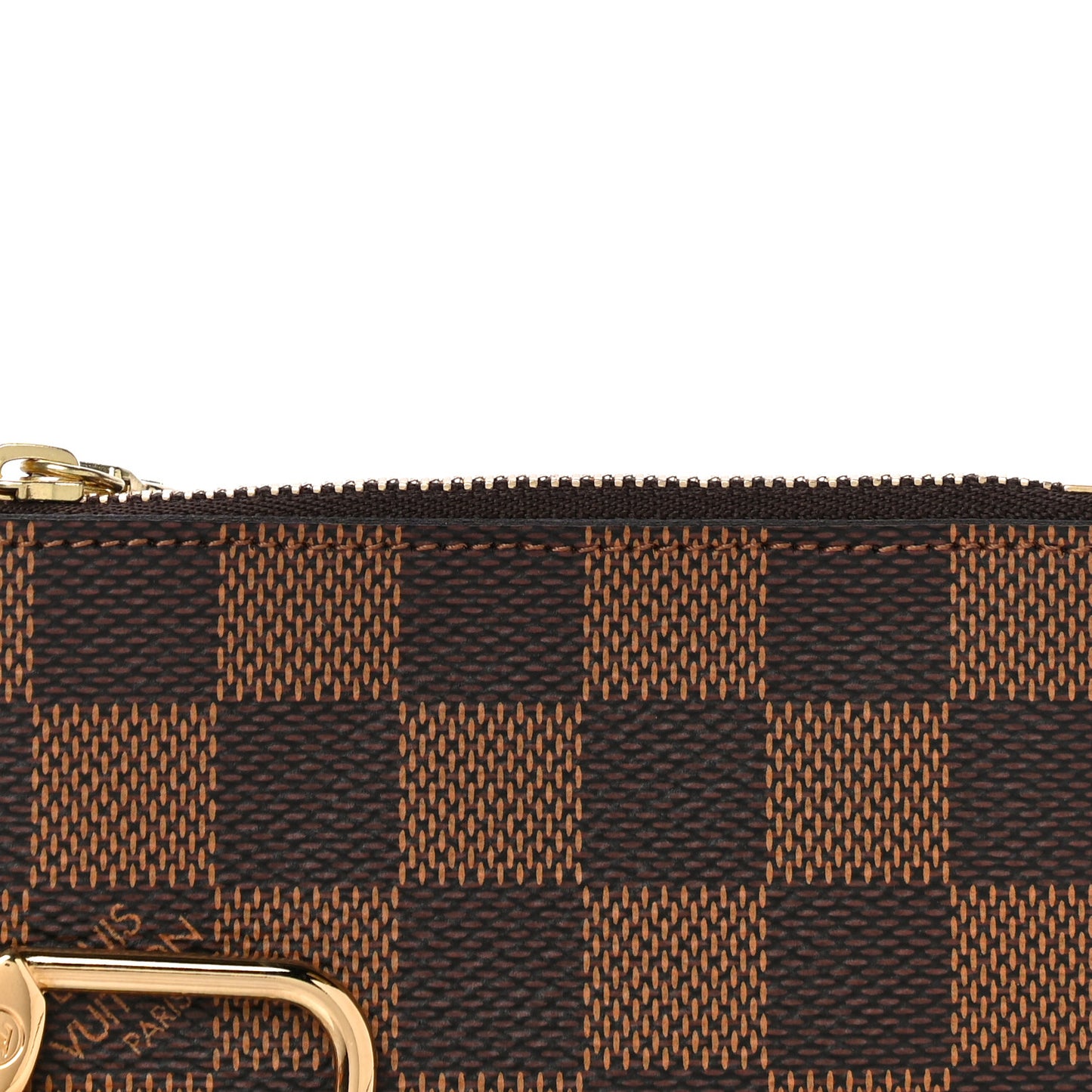 Damier Ebene Key Pouch