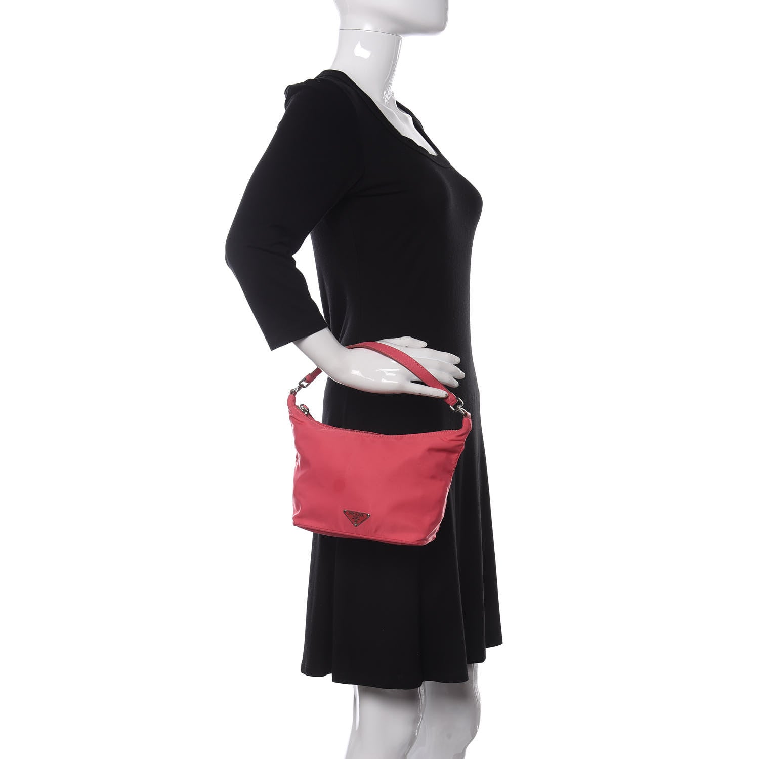 Prada Tessuto Nylon Pochette Bag Gemma 2 of 9