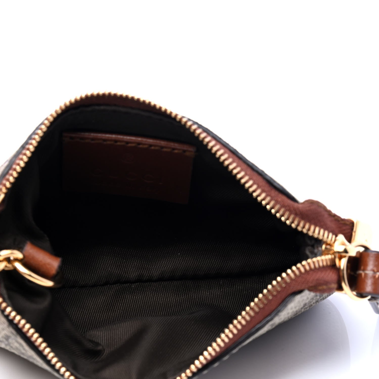 Gucci GG Supreme Monogram Key Case Brown 3 of 6