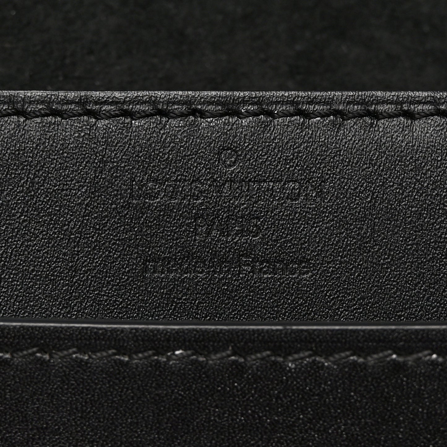 Calfskin Studded Chain Louise Black