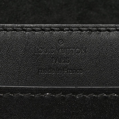 Louis Vuitton Calfskin Studded Chain Louise Black 6 of 13