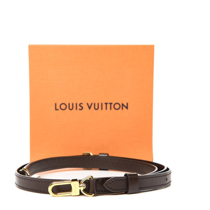 Louis Vuitton Calfskin 16mm Adjustable Shoulder Strap Brown 4 of 4