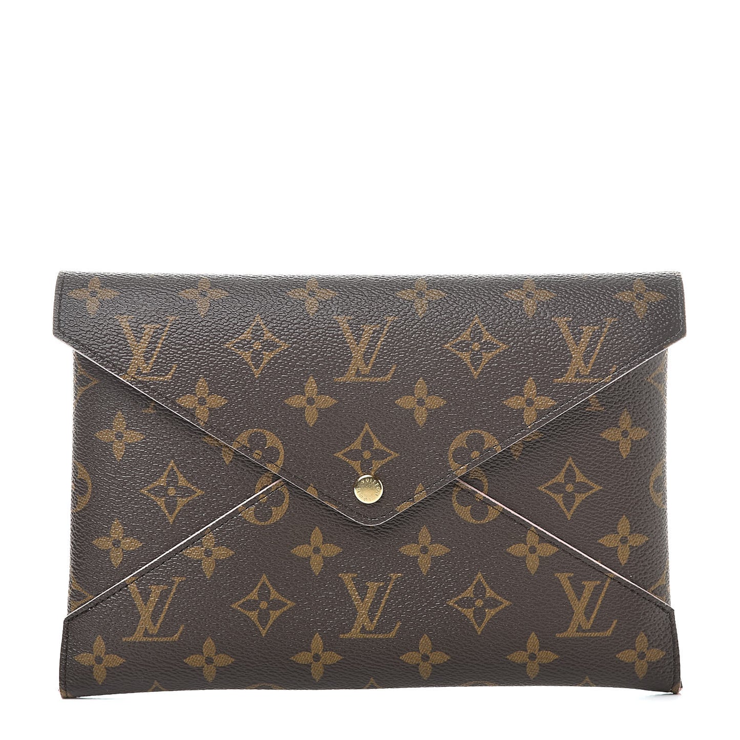 Monogram Large Kirigami Pochette Insert Rose Ballerine