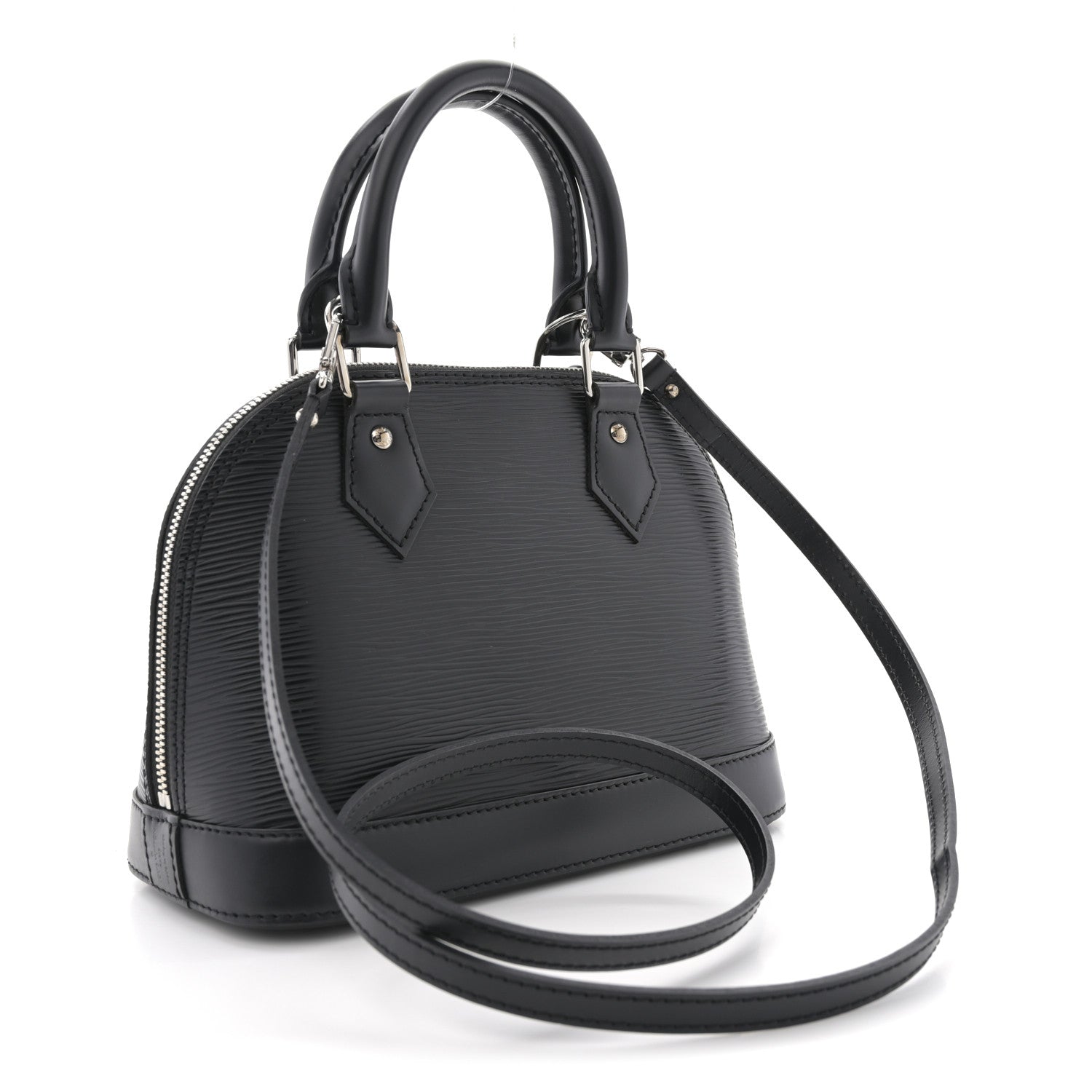 Louis Vuitton Epi Alma BB Black 3 of 10