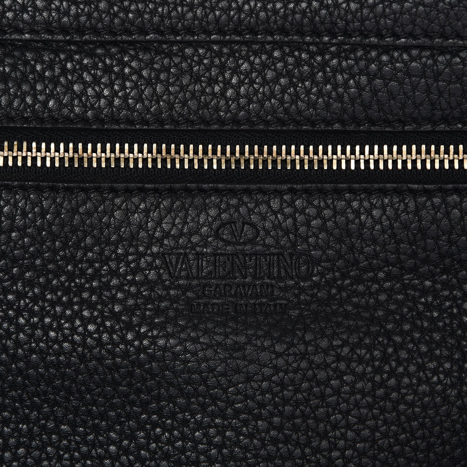Valentino Garavani Pebbled Calfskin Medium Rockstud Tote Black 7 of 8