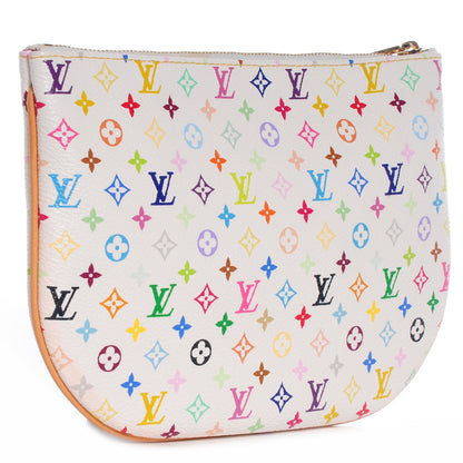 Louis Vuitton Monogram Multicolor Pochette Plate GM White 3 of 8