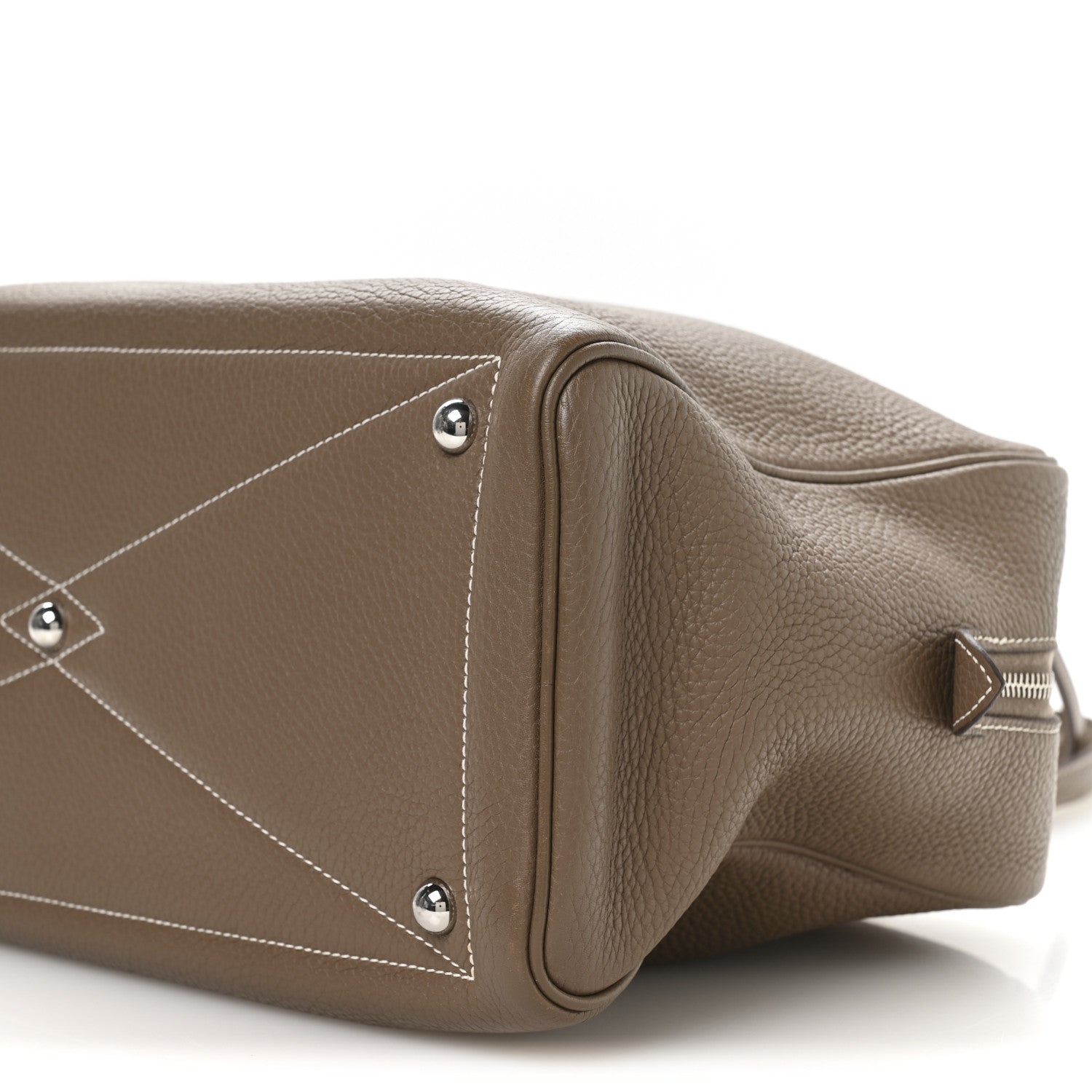 Hermes Taurillon Clemence Victoria II 35 Etoupe 9 of 9