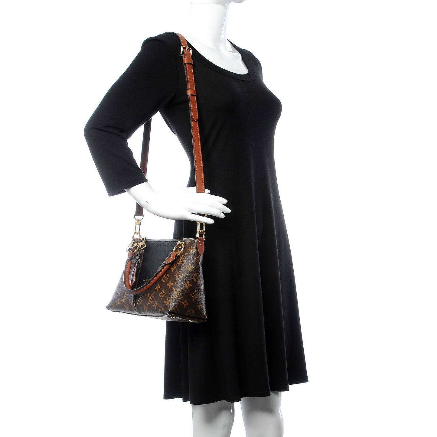 Monogram V Tote BB Black