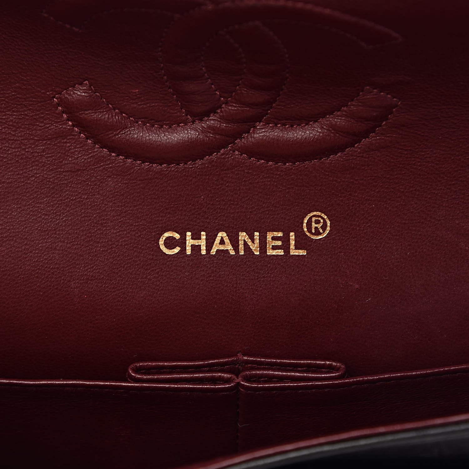 Chanel Lambskin Quilted Medium Double Flap Black 6 of 16
