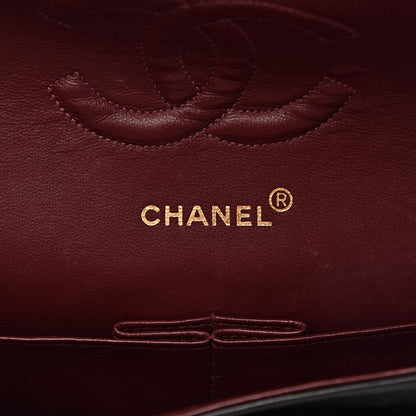 Chanel Lambskin Quilted Medium Double Flap Black 6 of 16