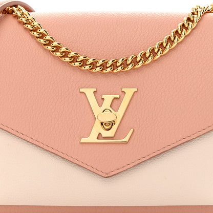 Louis Vuitton Soft Calfskin My Lockme Chain Bag Rose Trianon 7 of 10