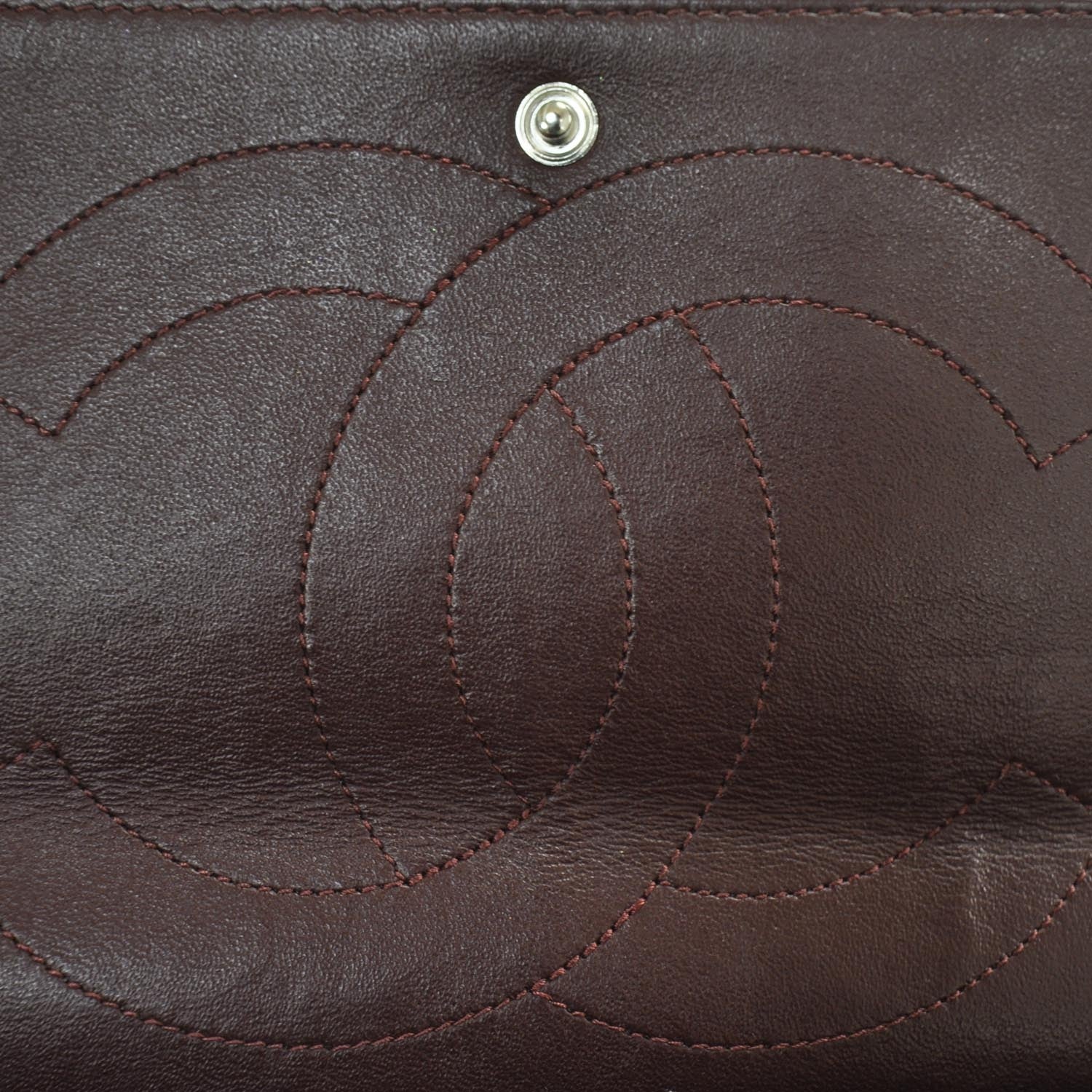 Chanel Distressed Leather 2.55 Reissue 227 Jumbo Flap Black 6 of 9