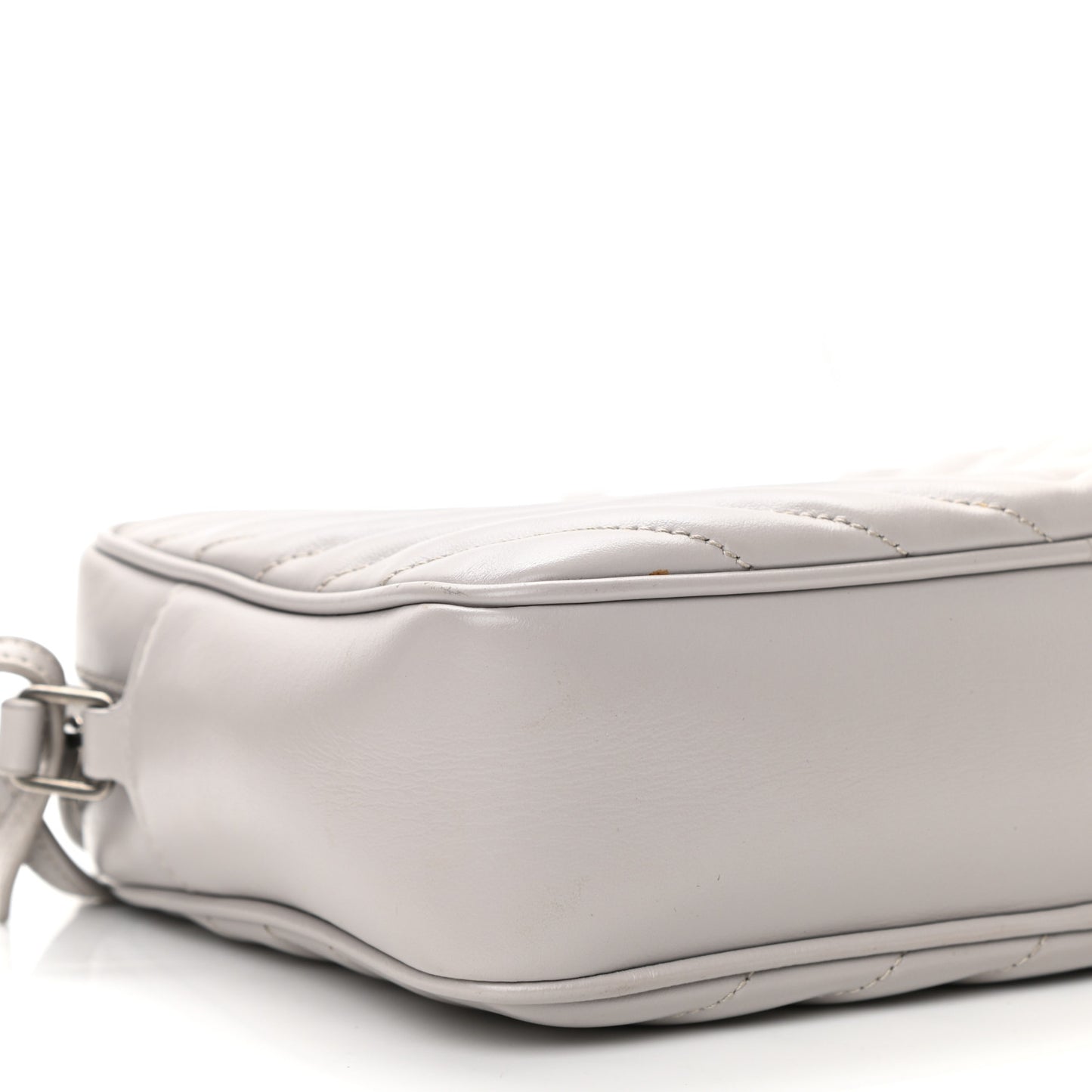 Calfskin Matelasse Monogram Lou Camera Bag Granite