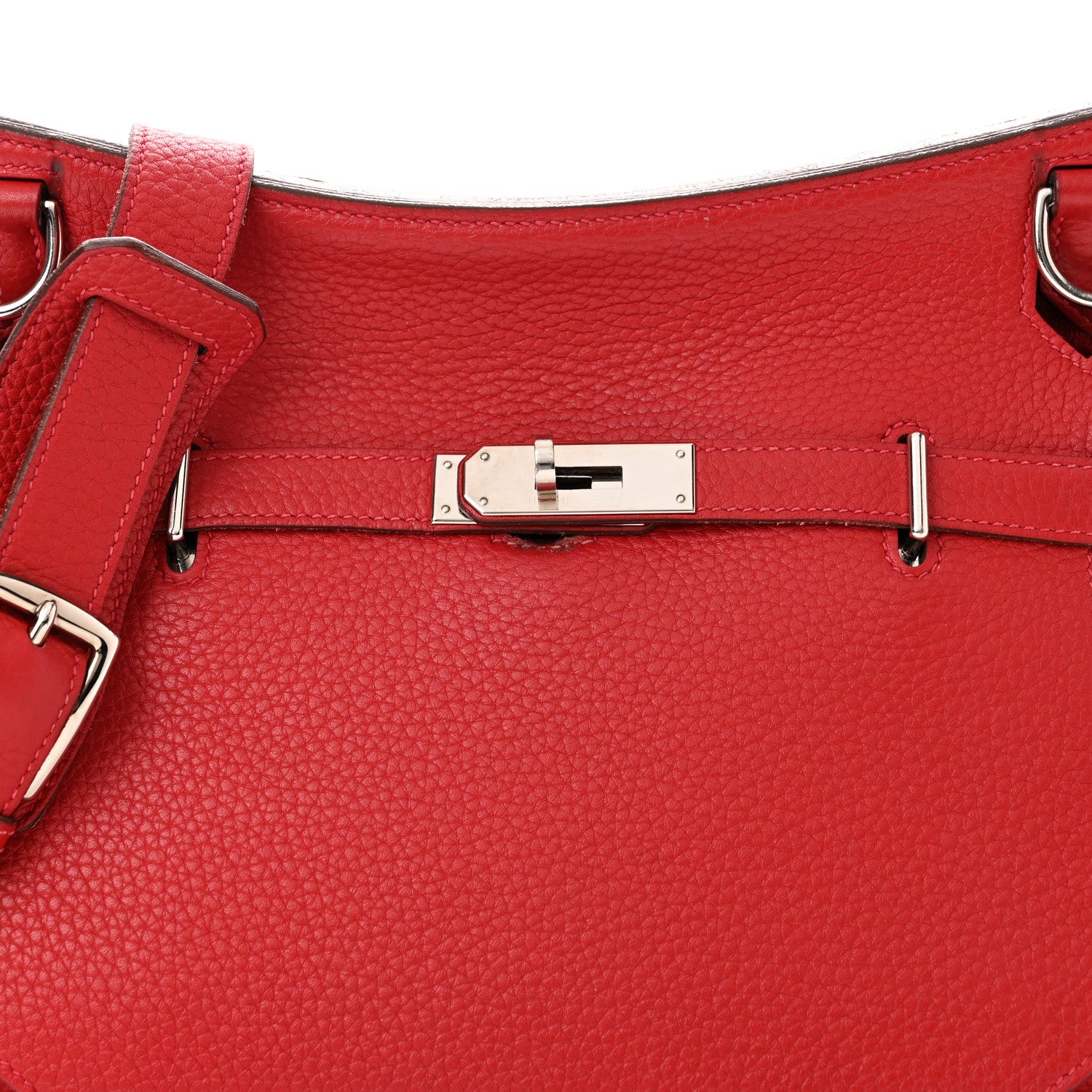 Hermes Taurillon Clemence Jypsiere 28 Rouge Casaque 8 of 13