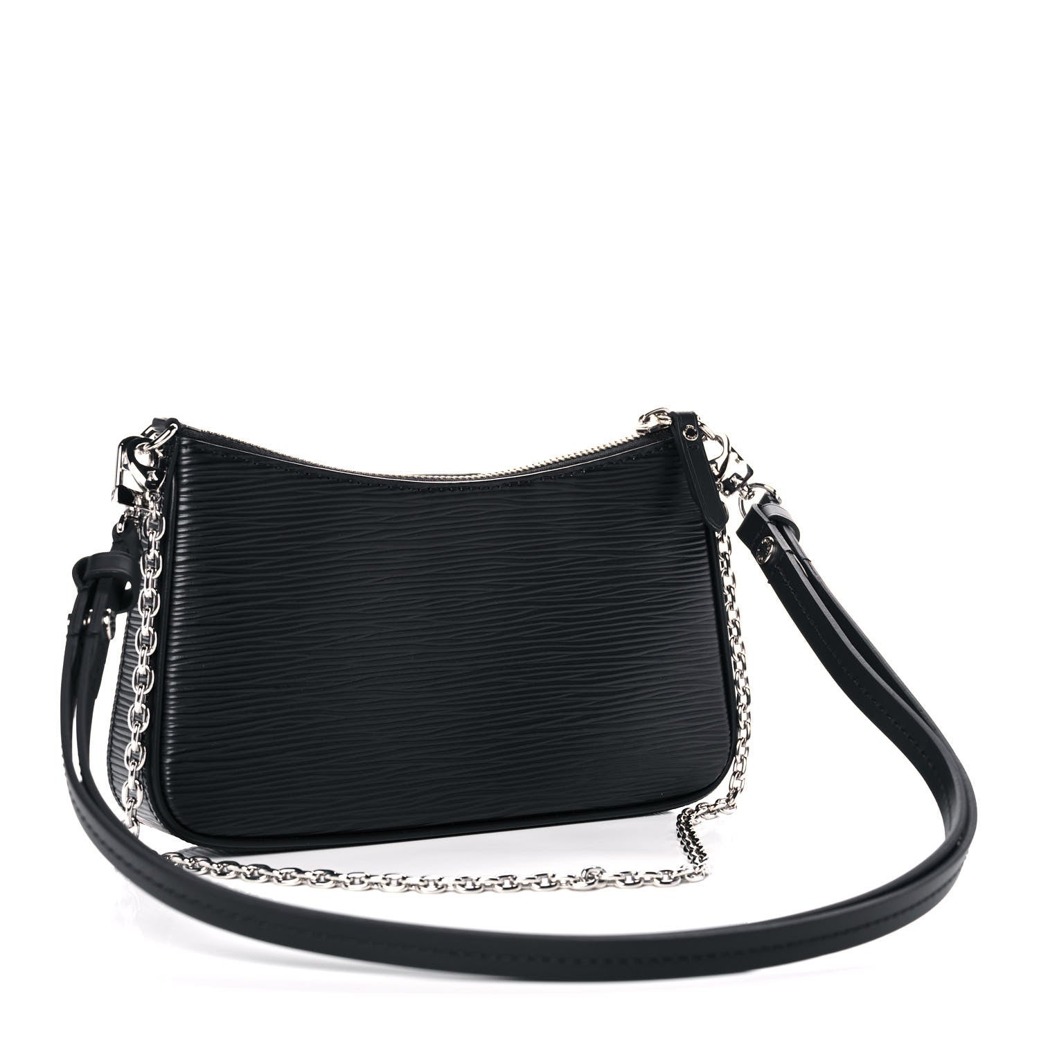 Louis Vuitton Epi Easy Pouch On Strap Black 3 of 14