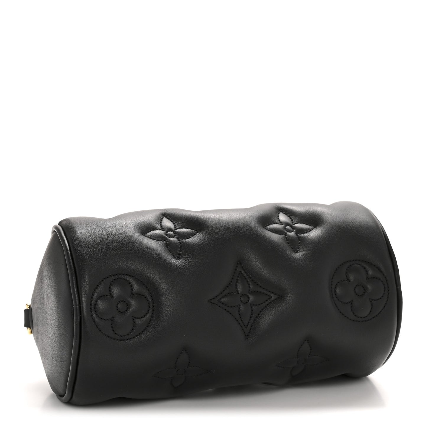 Calfskin Bubblegram Papillon BB Black