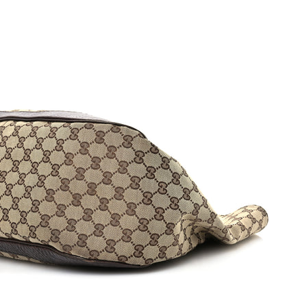 Gucci Monogram Medium Charlotte Hobo Brown 10 of 14