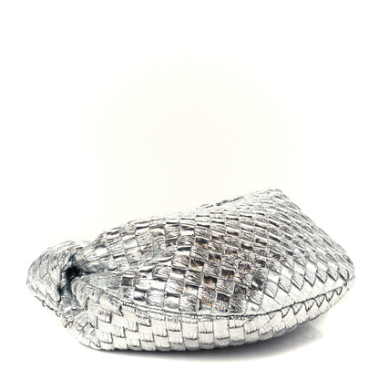 Bottega Veneta Metallic Nappa Intrecciato Mini Jodie Silver 4 of 11