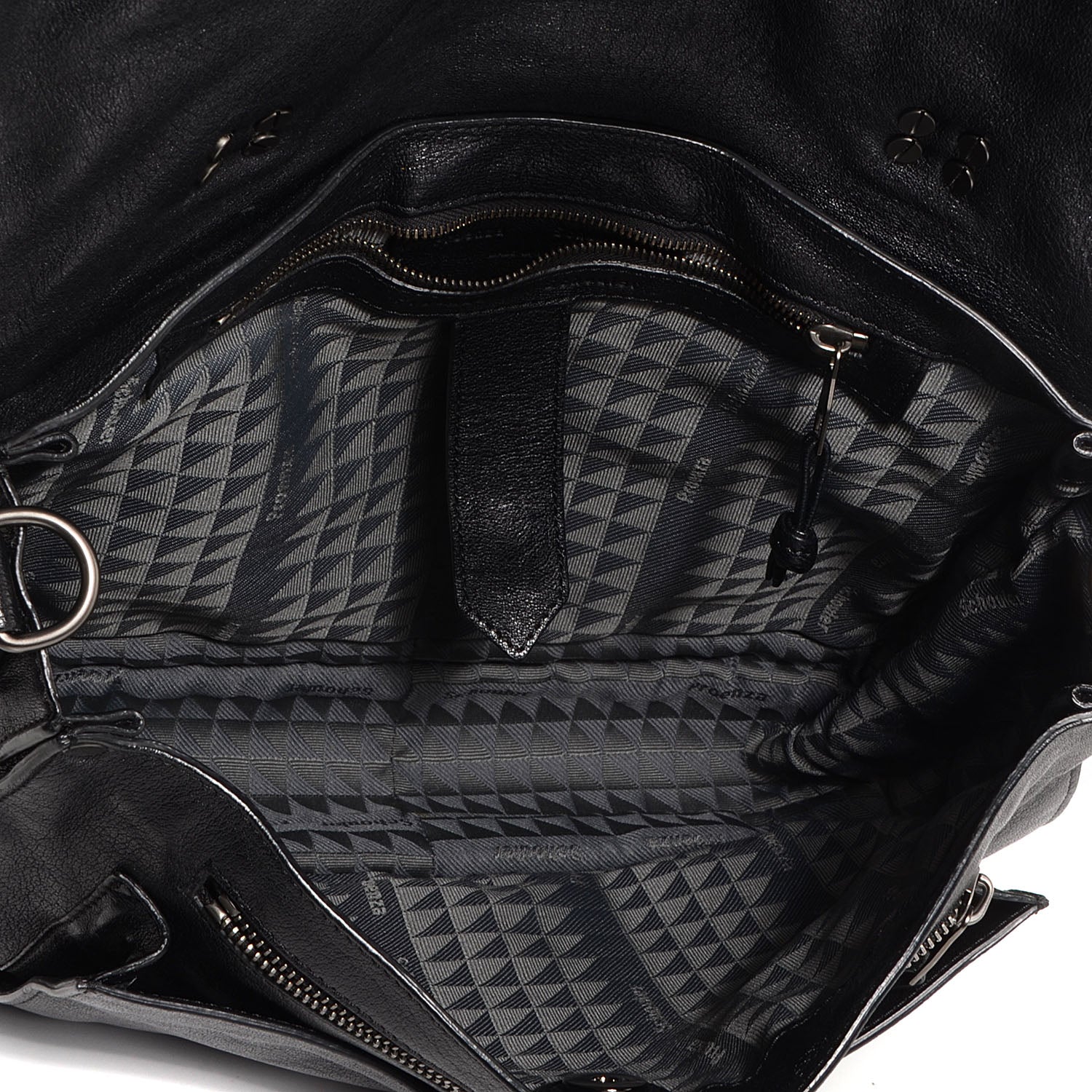 Proenza Schouler Lambskin PS1 Medium Satchel Black 8 of 13