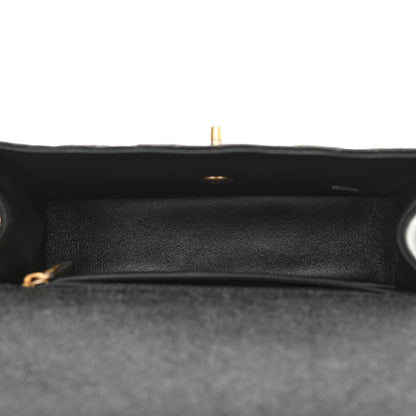 Chanel Caviar Quilted Mini Top Handle Rectangular Flap Black 4 of 7