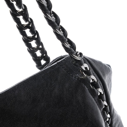 Chanel Glazed Caviar East West Modern Chain Tote Black 10 of 10